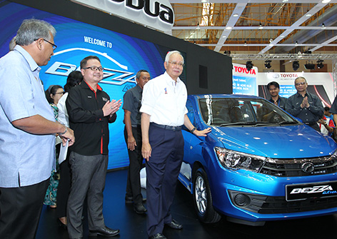 Perodua Bezza Launched by YAB Dato's Seri Najib