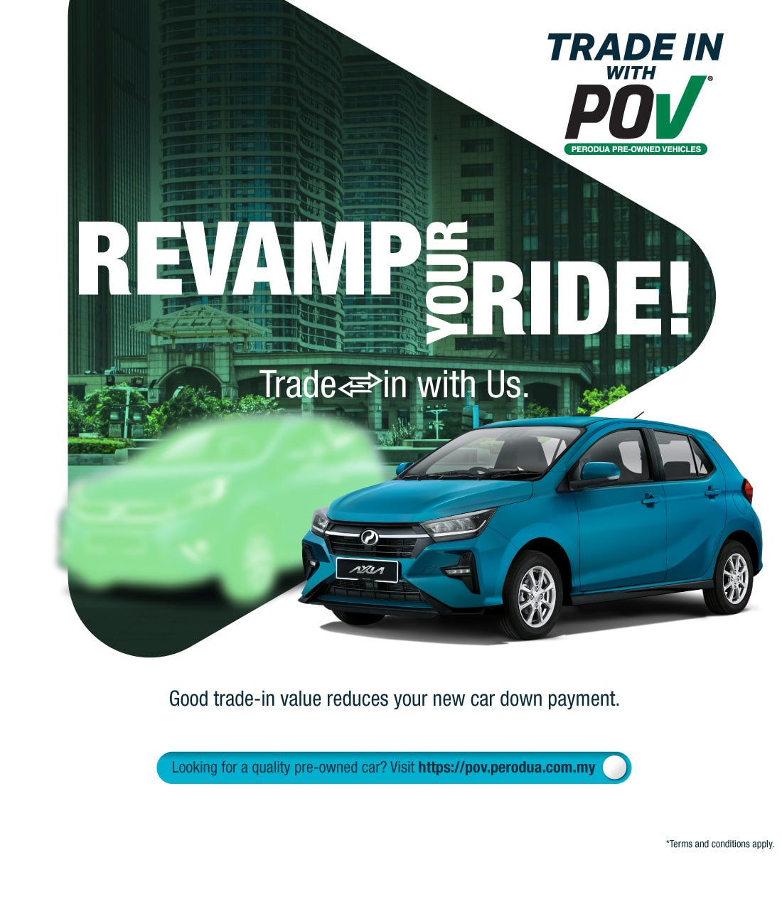 POV Trade-in Brand Presence  | Perodua